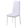 Conjunto de mesa de comedor 5 piezas blanco y negro de vidaXL, muebles para cocinas y comedores - Ref: Foro24-242989, Precio:...