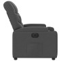 Sillón reclinable eléctrico de tela negro en Sillones | Comprar online en Foru.es