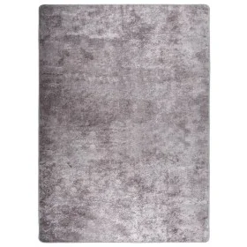Alfombra lavable antideslizante gris 120x180 cm de , Alfombras - Ref: Foro24-337960, Precio: 44,41 €, Descuento: %