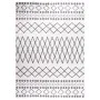 Alfombra lavable antideslizante negro y blanco 120x180 cm de , Alfombras - Ref: Foro24-337972, Precio: 35,40 €, Descuento: %