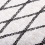 Alfombra lavable antideslizante negro y blanco 120x180 cm de , Alfombras - Ref: Foro24-337972, Precio: 35,40 €, Descuento: %