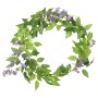 Guirnaldas de flores artificiales 6 uds morado 200 cm de , Coronas y guirnaldas - Ref: Foro24-359072, Precio: 28,69 €, Descue...