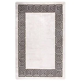 Alfombra lavable antideslizante beige claro 80x150 cm de , Alfombras - Ref: Foro24-337946, Precio: 26,05 €, Descuento: %