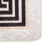 Alfombra lavable antideslizante beige claro 80x150 cm de , Alfombras - Ref: Foro24-337946, Precio: 26,49 €, Descuento: %