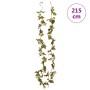 Guirnaldas de flores artificiales 6 uds champagne 215 cm de , Coronas y guirnaldas - Ref: Foro24-359059, Precio: 19,13 €, Des...