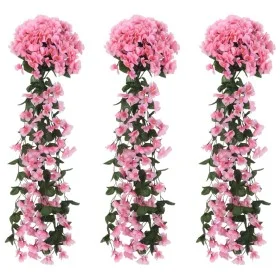 Guirnaldas de flores artificiales 3 uds rosa 85 cm de , Coronas y guirnaldas - Ref: Foro24-359052, Precio: 21,34 €, Descuento: %