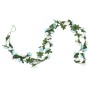 Guirnaldas de flores artificiales 6 uds azul y blanco 240 cm de , Coronas y guirnaldas - Ref: Foro24-359065, Precio: 13,66 €,...