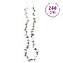 Guirnaldas de flores artificiales 6 uds azul y blanco 240 cm de , Coronas y guirnaldas - Ref: Foro24-359065, Precio: 13,66 €,...
