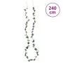Guirnaldas de flores artificiales 6 uds azul y blanco 240 cm de , Coronas y guirnaldas - Ref: Foro24-359065, Precio: 13,66 €,...