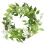 Guirnaldas de flores artificiales 6 uds blanco 200 cm de , Coronas y guirnaldas - Ref: Foro24-359071, Precio: 43,32 €, Descue...