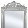 Espejo de pie estilo barroco plateado 160x40 cm de vidaXL, Espejos - Ref: Foro24-243693, Precio: 211,07 €, Descuento: %