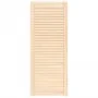 Fensterladentür aus massivem Kiefernholz, 99,3 x 39,4 cm von , Schranktüren - Ref: Foro24-151133, Preis: 30,63 €, Rabatt: %