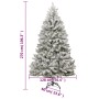 Árbol de Navidad artificial con bisagras y nieve flocada 270 cm de , Arboles de navidad - Ref: Foro24-357796, Precio: 316,55 ...