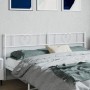 Cabecero de metal blanco 200 cm de , Cabeceros y pies de cama - Ref: Foro24-355550, Precio: 39,11 €, Descuento: %