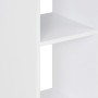 Mesa alta de bar blanco y gris hormigón 60x60x110 cm de , Mesas de cocina y de comedor - Ref: Foro24-280208, Precio: 75,07 €,...