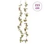 Guirnaldas de flores de Navidad 6 uds rosa 215 cm de , Coronas y guirnaldas - Ref: Foro24-359062, Precio: 19,13 €, Descuento: %