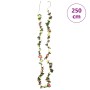 Guirnaldas de flores de Navidad 6 uds rojo atardecer 250 cm de , Coronas y guirnaldas - Ref: Foro24-359041, Precio: 17,18 €, ...