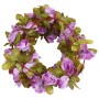 Guirnaldas de flores de Navidad 6 uds morado claro 250 cm de , Coronas y guirnaldas - Ref: Foro24-359043, Precio: 13,66 €, De...