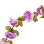 Guirnaldas de flores de Navidad 6 uds morado claro 250 cm de , Coronas y guirnaldas - Ref: Foro24-359043, Precio: 13,66 €, De...