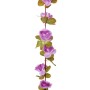 Guirnaldas de flores de Navidad 6 uds morado claro 250 cm de , Coronas y guirnaldas - Ref: Foro24-359043, Precio: 13,66 €, De...