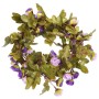 Guirnaldas de flores de Navidad 6 uds morado claro 215 cm de , Coronas y guirnaldas - Ref: Foro24-359060, Precio: 19,13 €, De...
