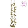 Guirnaldas de flores de Navidad 6 uds morado claro 215 cm de , Coronas y guirnaldas - Ref: Foro24-359060, Precio: 19,13 €, De...