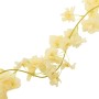 Guirnaldas de flores de Navidad 6 uds champagne 180 cm de , Coronas y guirnaldas - Ref: Foro24-359055, Precio: 17,76 €, Descu...