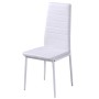 Conjunto de mesa de comedor 7 piezas blanco y negro de vidaXL, muebles para cocinas y comedores - Ref: Foro24-242988, Precio:...