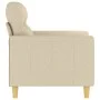 Sillón de tela color crema 60 cm de , Sofás - Ref: Foro24-359221, Precio: 154,12 €, Descuento: %