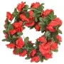 Guirnaldas de flores de Navidad 6 uds rojo 240 cm de , Coronas y guirnaldas - Ref: Foro24-359069, Precio: 13,66 €, Descuento: %