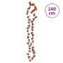 Guirnaldas de flores de Navidad 6 uds rojo 240 cm de , Coronas y guirnaldas - Ref: Foro24-359069, Precio: 13,66 €, Descuento: %