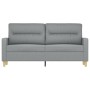 Sofá de 2 plazas de tela gris claro 140 cm de , Sofás - Ref: Foro24-359235, Precio: 209,55 €, Descuento: %