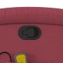 Sillón de masaje reclinable de tela color vino tinto de , Sillones - Ref: Foro24-371742, Precio: 216,17 €, Descuento: %