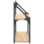 Estantería de pared 2 niveles madera roble Sonoma 80x21x51 cm de , Estantes y estanterías - Ref: Foro24-835465, Precio: 33,95...