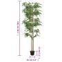 Árbol de bambú artificial con 988 hojas verde 150 cm de , Flora artificial - Ref: Foro24-358977, Precio: 75,03 €, Descuento: %