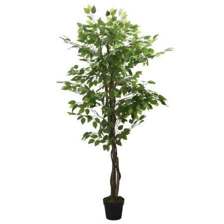 Ficus artificial con 378 hojas verde 80 cm de , Flora artificial - Ref: Foro24-359015, Precio: 47,12 €, Descuento: %