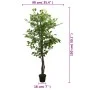 Árbol ficus artificial con 756 hojas verde 150 cm de , Flora artificial - Ref: Foro24-359017, Precio: 70,08 €, Descuento: %