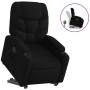 Sillón reclinable elevable tela negro en Sillones | Comprar online en Foru.es