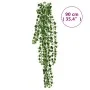 Plantas artificiales colgantes 12 uds verde y blanco 90 cm by , artificial flora - Ref: Foro24-359036, Price: 55,26 €, Discou...