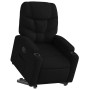 Sillón reclinable elevable tela negro en Sillones | Comprar online en Foru.es