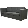 Sofá 3 plazas de tela gris oscuro de , Sofás - Ref: Foro24-243584, Precio: 403,95 €, Descuento: %