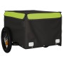 Remolque para bicicleta hierro negro y verde 30 kg de , Remolques para bicicletas - Ref: Foro24-94081, Precio: 84,81 €, Descu...
