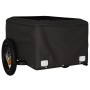 Remolque para bicicleta hierro negro y verde 30 kg de , Remolques para bicicletas - Ref: Foro24-94081, Precio: 84,81 €, Descu...