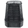 Compostador de jardín negro 93,3x93,3x113 cm 740 L de , Compostadores - Ref: Foro24-146277, Precio: 114,85 €, Descuento: %