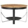 Mesa de centro de madera de mango rugosa Ø68x43 cm de , Mesas de centro - Ref: Foro24-320794, Precio: 142,83 €, Descuento: %