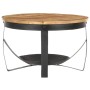 Mesa de centro de madera de mango rugosa Ø68x43 cm de , Mesas de centro - Ref: Foro24-320794, Precio: 145,77 €, Descuento: %