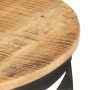 Mesa de centro de madera de mango rugosa Ø68x43 cm de , Mesas de centro - Ref: Foro24-320794, Precio: 145,77 €, Descuento: %