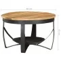 Rough mango wood coffee table Ø68x43 cm by , Coffee table - Ref: Foro24-320794, Price: 142,83 €, Discount: %