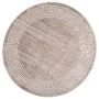 Alfombra lavable antideslizante beige 120 cm de , Alfombras - Ref: Foro24-337945, Precio: 31,80 €, Descuento: %