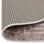 Alfombra lavable antideslizante beige 120 cm de , Alfombras - Ref: Foro24-337945, Precio: 32,40 €, Descuento: %